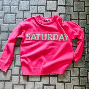English Factory SATURDAY sweater